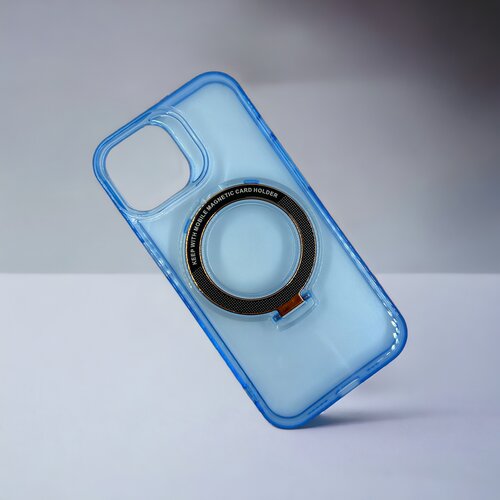  futrola jelly magsafe za iphone 15 pro (6.1) plava Slike