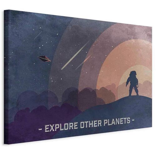 Artgeist Slika Na Platnu Explore Other Planets Cene