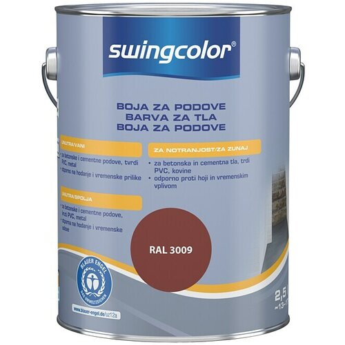 SWINGCOLOR Talna barva 2 v 1 (barva: oksidno rdeča, 2,5 l) Cene