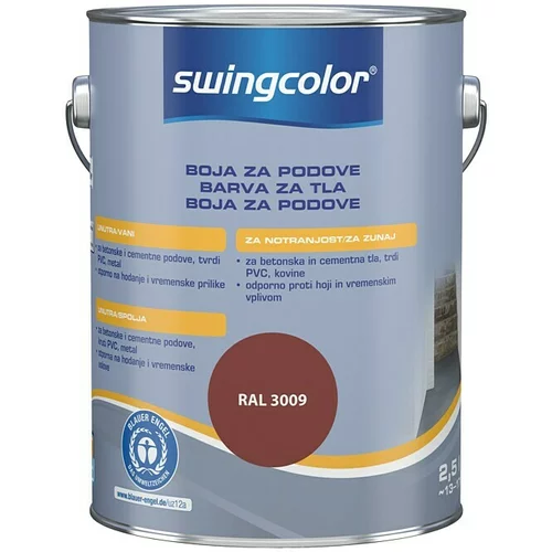 SWINGCOLOR Talna barva 2 v 1 (barva: oksidno rdeča, 2,5 l)