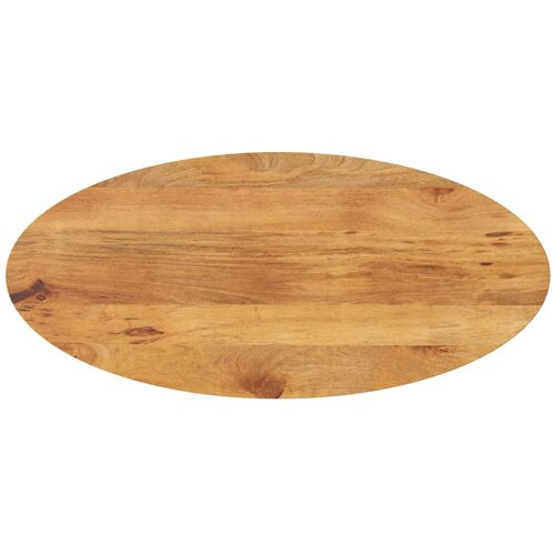 vidaXL Mizna plošča 90x40x2,5 cm ovalna trden mangov les Cene