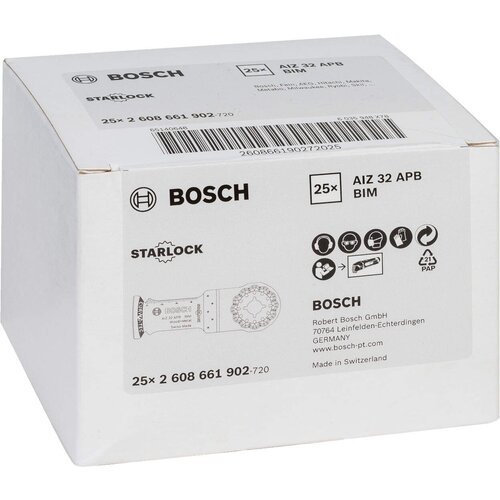 Bosch BIM list testere za uranjanje AIZ 32 APB Wood and Metal 50 x 32 mm - pakovanje 1 komad - 2608661902 Slike