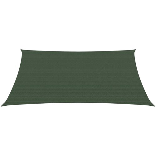 vidaXL Senčno jadro 160 g/m² temno zeleno 3/4x3 m HDPE Cene