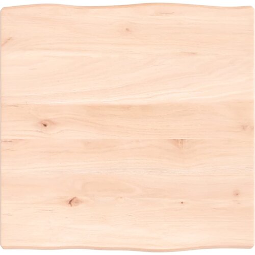 VidaXL Mizna plo&amp;scaron;ča 40x40x2 cm neobdelana trdna hrastovina Slike