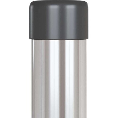  Stup za ogradu 12 pcs Srebrno 90 cm Čelik s pra&amp;scaron;kastim premazom Slike