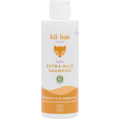 kii-baa® organic Baby Extra Mild Shampoo nježni šampon s probioticima za otroke