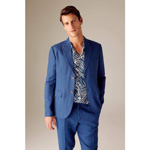 Defacto Regular Fit linen Half Lining Blazer Slike
