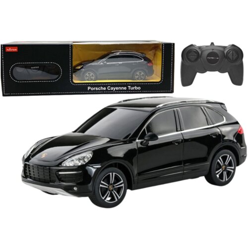  Licencirani auto na daljinsko upravljanje 1:24 Rastar Porsche Cayenne Turbo - crni Cijene