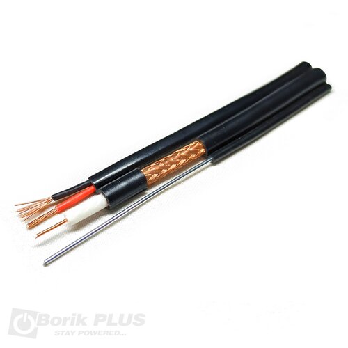 BPC Koaksijalni kabl RG59+2&amp;times;0.75-CCA 305m outdoor sa sajlom Slike