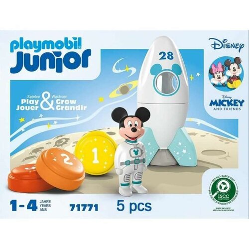  71771 Junior - Raketna in vesoljska pustolov&amp;scaron;čina Miki Mi&amp;scaron;ke - 1 k. Slike