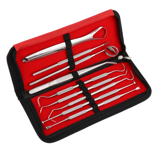 INF Set za nego zob - 9 kosov z etuijem Silver, (21273370) Cene