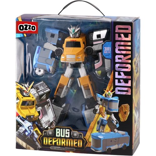 Ozzo Deformed, igračka, robot, transformers, žuti autobus Slike