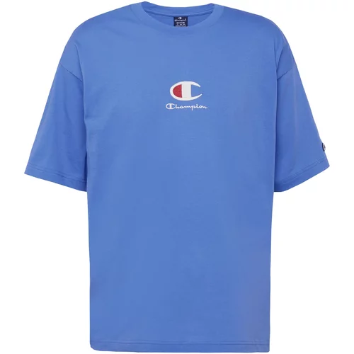 Champion Authentic Athletic Apparel Majica modra / temno rdeča / bela