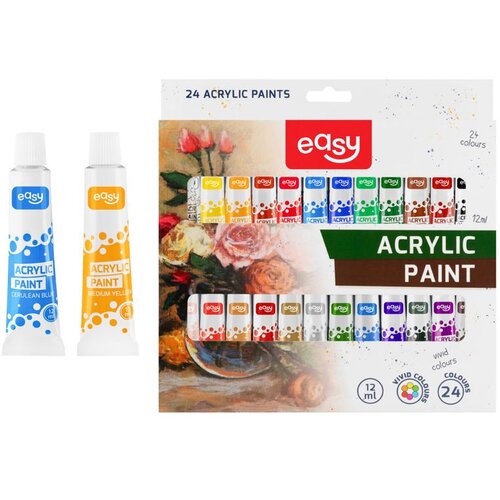  Set akrilnih boja | 24 boje | 12 ml Cijene