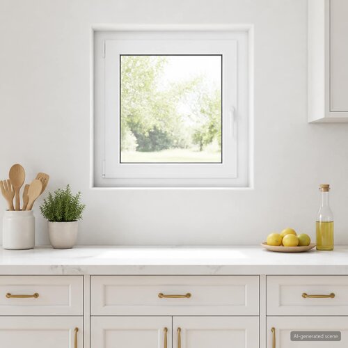  Unutarnja boja prozora u podrumu bijela RISOR 70 x 70 cm Cijene