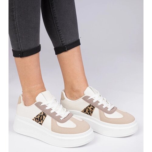 D/CEO marka niezdefiniowana Brown platform sneakers Mishel Cene