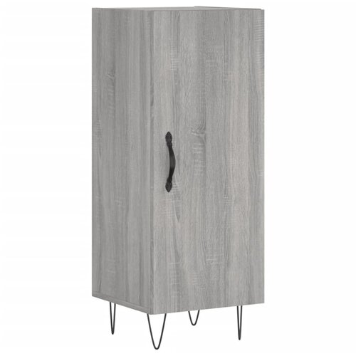  Visoka komoda siva sonome 34,5x34x180 cm od konstruiranog drva Slike