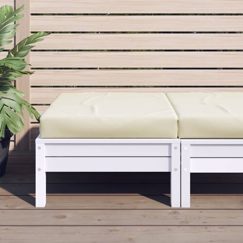 vidaXL Paletni podni jastuk od tkanine 60 x 60 x 8 cm krem Cijene