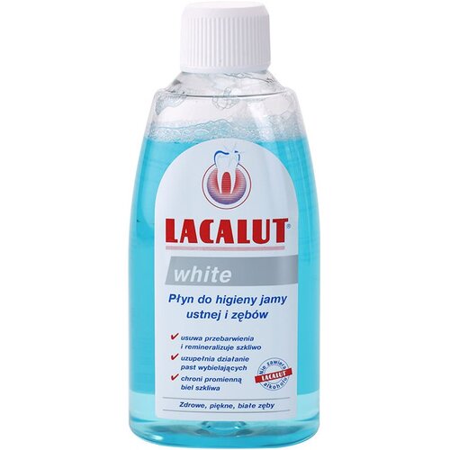 Lacalut White vodica za usta s izbjeljivajućim učinkom 300 ml Slike