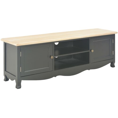 VidaXL TV omarica črna 120x30x40 cm iz lesa Slike