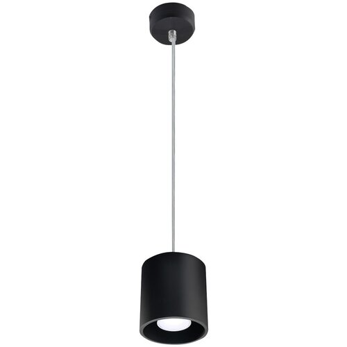 Nice Lamps Črna viseča svetilka Sollux Roda Slike