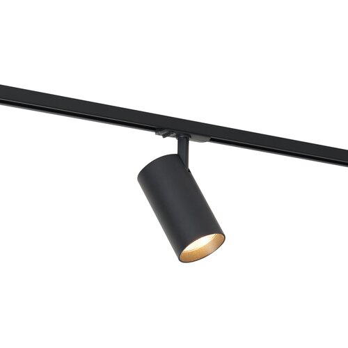 QAZQA Professional Sodobni reflektor črn za 1-fazni sistem tirnic - Iconic Mark Slike