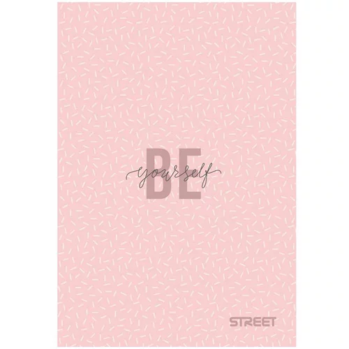 STREET Beležnica Be Yourself, A6, 40 listov, črte