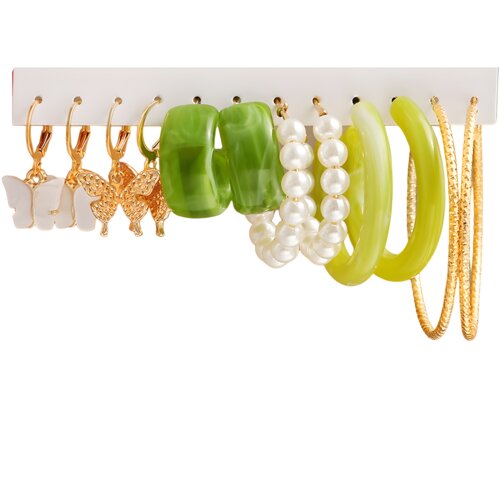 IZMAEL Set nau&scaron;nica MA-27516 - Zlatna / Zelena Cijene