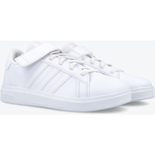 Adidas Čevlji Grand Court 2.0 El K FZ6160 Ftwwht/Ftwwht/Greone Slike