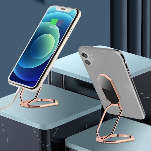 Venisymlis Držalo Za Telefon, Zložljivo Namizno Stojalo Za Tablico, Prenosno Nedrseče Držalo Za Mobilni Telefon, Sivo, (22072170) Cene