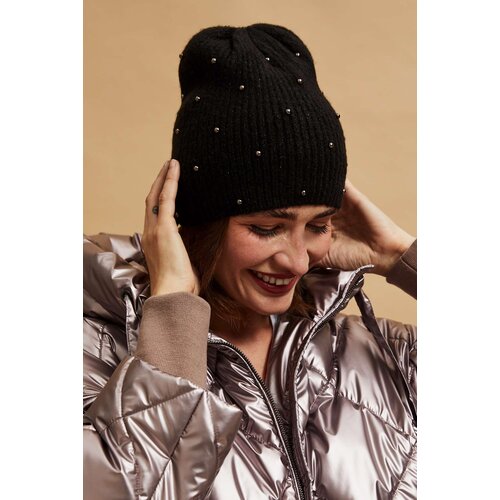Marisse Knitted Hat With Beads Slike