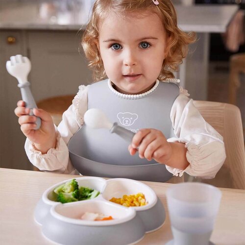 BABYBJORN jedilni pribor 2/1 Grey Slike
