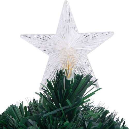 VidaXL umjetno božićno drvce sa stalkom led 64 cm optička vlakna Slike