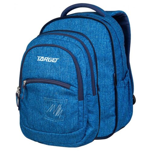 Target Šolski nahrbtnik 2v1 Curved Denim Pocked Cene