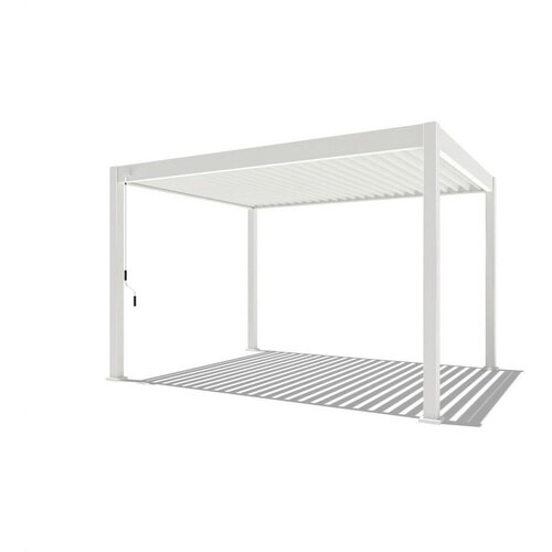 Gardenson Pergola Superior, Bela, 3x4m Cene