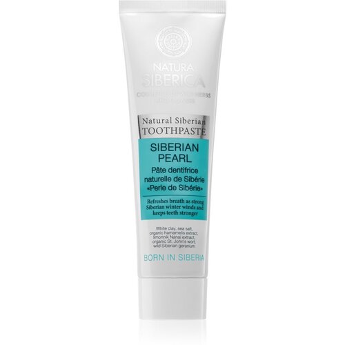 Natura Siberica Natural Siberian Siberian Pearl izbjeljujuća pasta za zube za svježiji dah 100 g Cijene