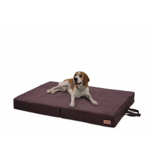 brunolie Paco, pasja postelja, blazina za psa, pralna, ortopedska, protizdrsna, zračna, zložljiva spominska pena, velikost L (100 × 10 × 70 cm)