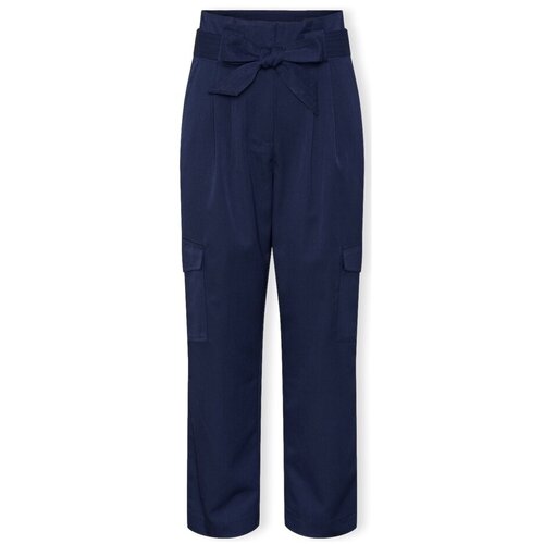 Y.a.s Hlače YAS Cargi Trousers - Dress Blues Modra Cene