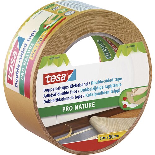 Tesa Obojestranski lepilni trak, Pro Nature, DE 24 rol, rjave barve, širina traku 50 mm Cene