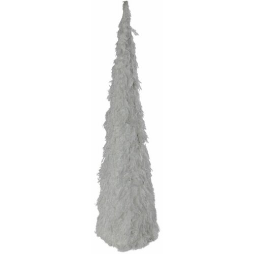  Plush cone, jelka, plišana, bela, LED, 80cm ( 761032 ) Cene