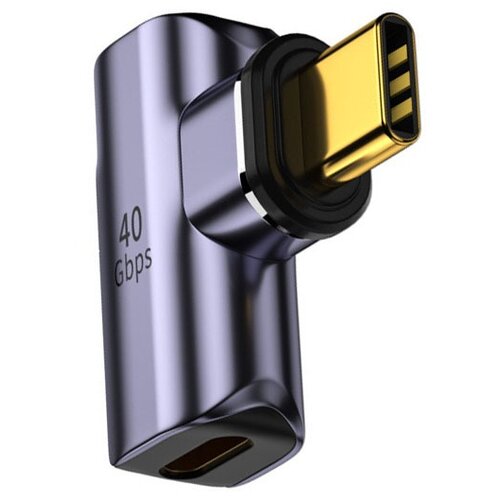 INF Stranski magnetni adapter Type-C ženski na Type-C mo&scaron;ki - 100W, 40Gbps, (5000291566) Cene