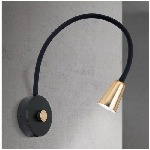 Orion prigu&scaron;iva fleksibilna zidna lampica dotty 1xGU10/10W/230V crna/mesing Cene