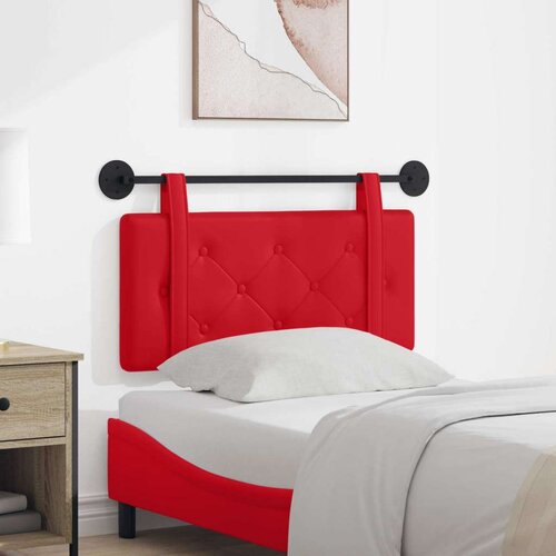  Držeće uzglavlje Zidne Crvena 80 cm Lažna koža - Crvena 80 cm bez LED Cijene