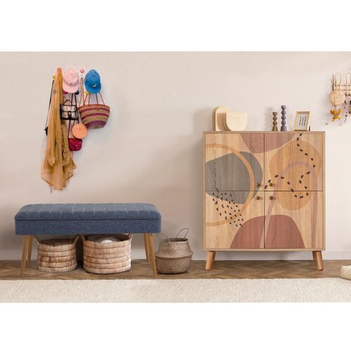 Woody Fashion multilux - form - 1048 sonomodark blue hallway furniture set Cene