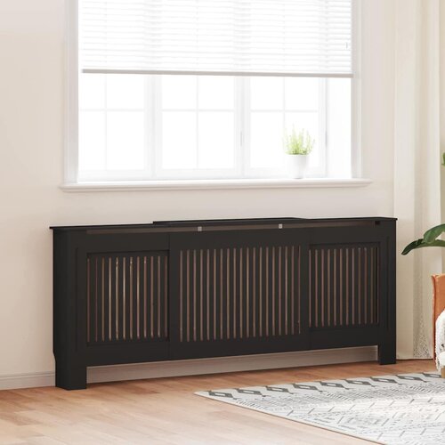  Pokrivač radijatora 2 pcs Crna 205 x 20,5 x 81,5 cm Cijene