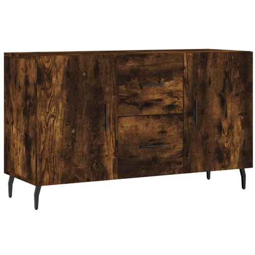 Maison Chic Komoda - Predalnik dimljeni hrast100x36x60 cm inženirski les, (21715676) Slike