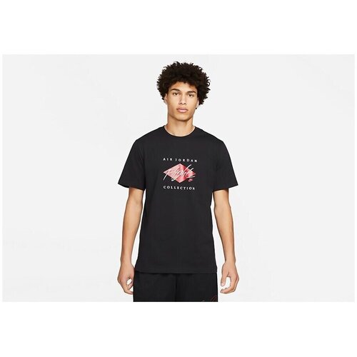 Nike Majice s kratkimi rokavi Air Jordan Flight Essential Črna Cene