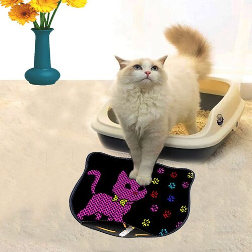 WALLXPERT Kdkafa0104 multicolor cat litter mat Cene