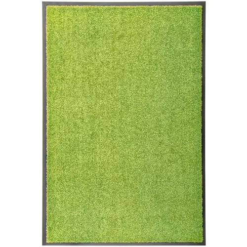 vidaXL Pralni predpražnik zelen 60x90 cm, (20768466)