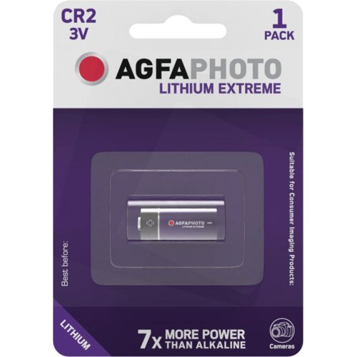 Agfaphoto Baterija litijska CR2, 3V, blister pak. 1 komad - CR2 B1 Cijene